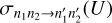 ${\sigma _{{n_1}{n_2} \to n_1^\prime n_2^\prime }}(U)$
