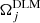 $ \Omega^{\mathrm{DLM}}_{j} $
