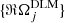 $ \{\Re\Omega^{\mathrm{DLM}}_{j}\} $