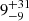 $ \phantom{000}9^{+31\phantom{000}}_{-9} $