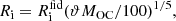 $$ \begin{aligned} R_{\rm i}&= R_{\rm i}^\mathrm{fid}(\vartheta M_{\rm OC}/100)^{1/5},\end{aligned} $$