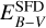 $E_{B - V}^{{\rm{SFD}}}$