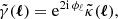 $$ \begin{aligned} \tilde{\gamma }({\boldsymbol{\ell }}) = \mathrm{e} ^{2\mathrm{i} \,\phi _\ell } \tilde{\kappa }({\boldsymbol{\ell }}), \end{aligned} $$