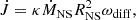 $$ \begin{aligned} \dot{J} = \kappa \dot{M}_{\rm NS} R^{2}_{\rm NS} \omega _{\rm diff}, \end{aligned} $$