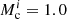 $ M^{i}_{\mathrm{c}} = 1.0 $