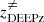 $ z_{\mathrm{DEEPz}}^{\neq} $