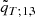 $ {\tilde q}_{T;1,3} $