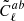 $ \tilde{C}^{ab}_{\ell} $