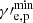 $ {\gamma{\prime}}_{\mathrm{e,p}}^{\mathrm{min}} $