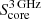 $ S_{\mathrm{core}}^{3\rm \,GHz} $