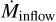 $\dot{M}_{\text{outflow}}$