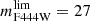 $ m_{\mathrm{F444W}}^{\mathrm{lim}}=27 $