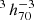 $ ^{3}\,h_{70}^{-3} $