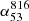$ \alpha_{53}^{816} $