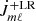 $ {\dot {J}}_{m\ell }^{+{\textrm {LR}}} $