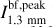 $I_{1.3\ \mathrm{mm}}^{\mathrm{bf}, \text{peak}}$