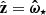 $ {\hat{\mathbf{z}}}={\boldsymbol{\hat \omega}_\star} $