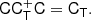 $$ \begin{aligned} \mathsf C \mathsf C _\mathsf{T }^{+} \mathsf C&= \mathsf C _\mathsf{T }. \end{aligned} $$