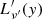 $ L^{\prime}_{\nu ^{\prime}}(y) $