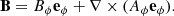 $$ \begin{aligned} \mathbf B = B_\phi \mathbf e _{\phi } + \mathbf \nabla \times (A_\phi \mathbf e _{\phi }). \end{aligned} $$