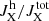 $ J^{\mathrm{h}}_{\mathrm{X}}/J^{\mathrm{tot}}_{\mathrm{X}} $