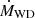 $ \dot{M}_{\mathrm{WD}} $