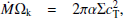 $$ \begin{aligned} \dot{M}\Omega _{\rm k}&= 2\pi \alpha \Sigma c_{\rm T}^2,\end{aligned} $$