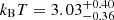 $ k_{\mathrm{B}}T=3.03^{+0.40}_{-0.36} $