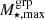 $ M_{\star, \rm max}^{\mathrm{grp}} $