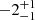 $ {-2^{+1}_{-1}} $