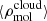 $ \langle\rho_{\mathrm{mol}}^{\mathrm{cloud}}\rangle $