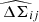 $ \widehat{\Delta\Sigma}_{ij} $
