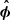 $ \boldsymbol{\hat{\phi}} $