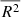 $ \overline{{R^2}} $