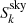 $ S^{\mathrm{sky}}_{k} $