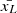 $ \bar{x_L} $