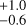 $^{+1.0}_{-0.6}$