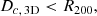 $$ \begin{aligned} D_{c, \, \mathrm{3D}} < R_{200}, \end{aligned} $$