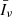 $ \bar{I}_\nu $