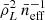 $ \bar{\rho}_L^2\,\bar{n}_{\mathrm{eff}}^{-1} $