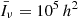 $ \bar{I}_\nu=10^5\,h^2 $