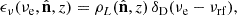 $$ \begin{aligned} \epsilon _\nu (\nu _{\rm e},\hat{\mathbf{n }},z)= \rho _L(\hat{\mathbf{n }},z)\,\delta _{\rm D}(\nu _{\rm e}-\nu _{\rm rf}), \end{aligned} $$