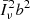 $ \bar{I}_\nu^{2} b^2 $