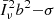$ \bar{I}_\nu^{2} b^2{-}\sigma $