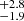 $ ^{+2.8}_{-1.9} $