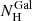 $ N_{\mathrm{H}}^{\mathrm{Gal}} $