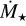 $\[\dot{M}_{\star}\]$