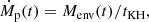 $$ \begin{aligned} \dot{M}_\mathrm{p} (t) = M_\mathrm{env} (t) / t_\mathrm{KH} , \end{aligned} $$