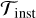 $\mathcal{T}_{\text {inst}}$