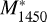 $M^*_{1450}$